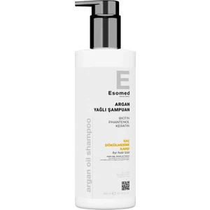 Saç Dökülmesine Karşı Argan Yağlı Biotin, Keratin, E vitamini ve Bitki Özlü Şampuan 300ml