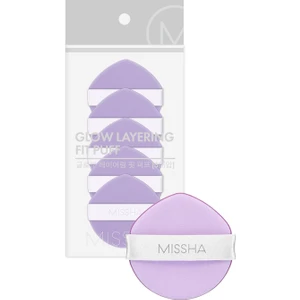 Yüksek Kapatıcılık Sağlayan Yumuşak Makyaj Süngeri (5 adet) Glow Layering Fit Puff
