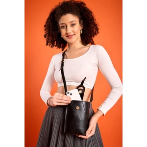 Bakü Ayarlanabilir Omuz Askılı Mıknatıs Kapamalı Telefonluk Kadın Omuz Çantası