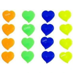 Tekli Kalp Bisiklet Jant Süsü 3 Paket