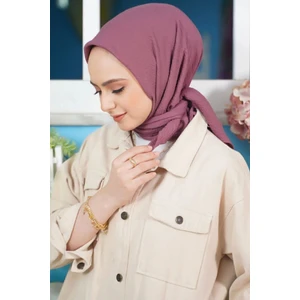 Melodi Scarf Kadın Tesettür Mio Caz Eşarp Hijab Mor