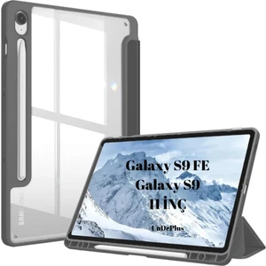 Samsung Galaxy Tab S10 Lite FE/S10/S9 FE/S9 Kılıf Grafiti Şeffaf Kalem Bölmeli(12.4inç Değildir)