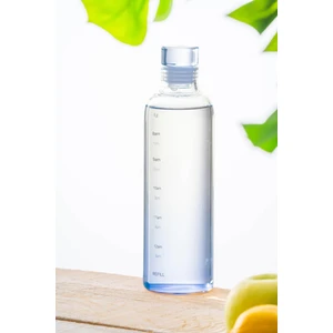 Pury Mavi Cam Su Matarası - 500 ml