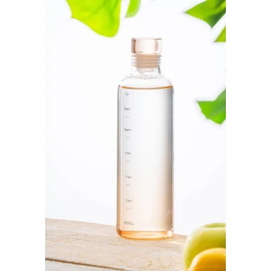 Pury Turuncu Cam Su Matarası - 500 ml
