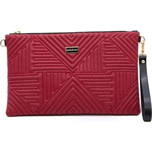 Silver Polo Kırmızı Tek Bölmeli Kadın Portföy & Clutch SP1034
