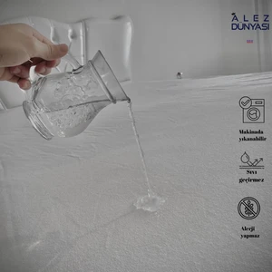 Alez Dünyası Sıvı Geçirmez Havlu Pamuklu Alez