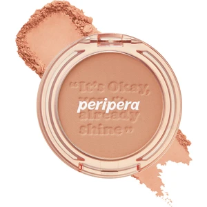 Pastel Tonlarda Sebum Dengeleyici Toz Allık PERIPERA Pure Blushed Sunshine Cheek (04 Hazel Orange)