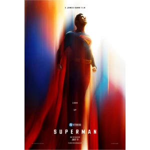 Fidelyo Tasarım Superman (2025) 0001 Afiş - Poster ( Folyo ) - Afiş - POSTER-6292 ( 70 cm x 100 cm )