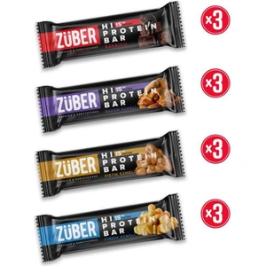 Yüksek Protein Bar Deneme Paketi - 12 Adet X 45gr