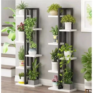 Çiçeklik,saksılık, 6 Bölmeli Raf