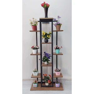 Metal Gövdeli Çiçeklik,saksılık,raf.salon Dekor