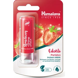 Parlatıcı Dudak Kremi, Çilek, Nemlendirici, %100 Doğal Renk, Silikon İçermez, 4,5 gr