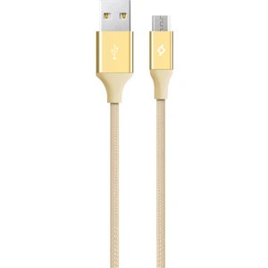 Micro USB AlumiCable Şarj Kablosu Altın