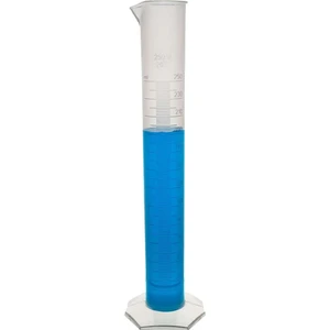 Mezür - Uzun From - P.P - B Kalite - Kabartma Skala - 250 Ml