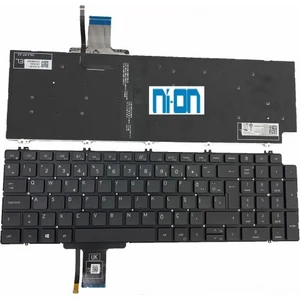 Dell Precision 7560 7760 Notebook Klavye (Siyah Aydınlatmalı Tr)