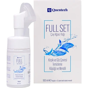 Full Set Kirpik ve Göz Çevresi Temizleme Köpüğü ve Mendili