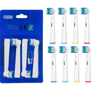 Oral B Diş Fırçasına Uyumlu Yedek Başlık 8'li