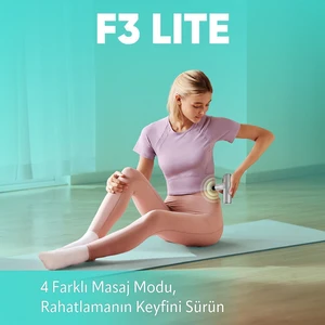 F3 Lite Taşınabilir Akıllı Masaj Robotu-Tabancası 4 Darbe Yoğunluğu