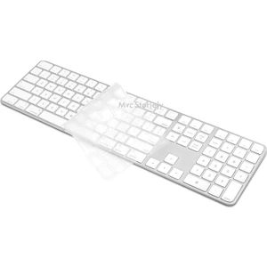 Apple Magic Keyboard 3 A2520 ile Uyumlu Klavye Koruyucu (US-İngilizce) TouchID'li Model