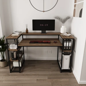 Vista Raflı Çalışma Masası