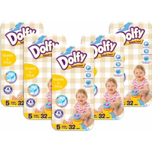 Bebek Bezi 5 Beden Ekonomik Fırsat Paketi 160 Adet 11-18 kg (32X5 Paket)