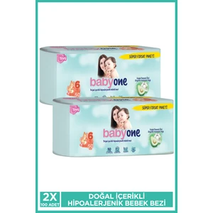 Bebek Bezi 6 Beden Large 15-25 kg 50x4'lü Toplam 200 Adet