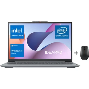 Ideapad Slim3 Intel Core I5-12450H 8gb 1tb SSD 15.6" Fhd Win 11 Dizüstü Bilgisayar 83ER00FXTR - Lenovo Mouse Wz6