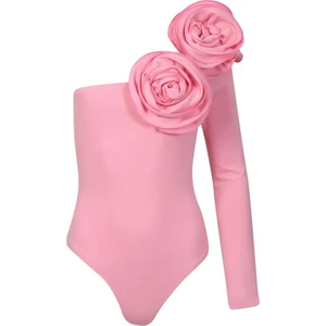 Elba Gül Detaylı Bodysuit