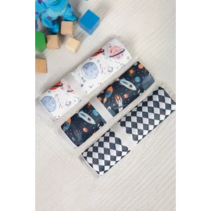 Baby Proof 3'lü Alt Açma Değiştirme Örtüsü Sıvı Geçirmez Koruyucu Alez Yıkanabilir Bebek Bakım Pedi