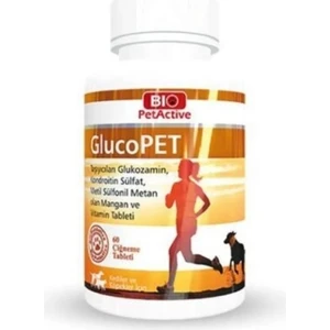 Biopetactive Eklem Bölgeleri İçin Çiğneme Tableti Glucopet (Kedi Ve Köpekler İçin Eklem Güçlendirici