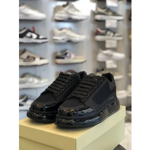Şeffaf Taban Deri Klasik Unisex Ayakkabı Alexander Mcqueen Ithal