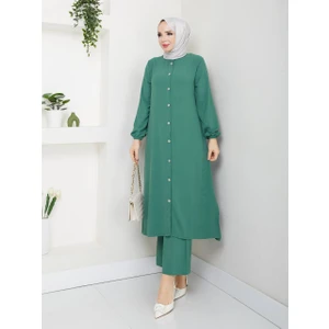 Moda Ege Ayrobin Kumaş Uzun Ikili Takım