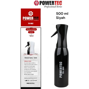 TR-1002 Suluk - Basınçlı Çok Fonksiyonlu Salon&kuaför Suluğu Sprey 500 ml ( Siyah )