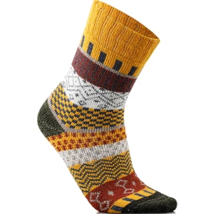 Renkli Butik Yumuşak ve Sıcak Tutan Yumuşak Yapılı Günlük Kullanım Için Yün Çorap Renkli