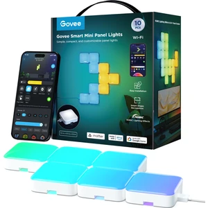 Mini Panel Gaming Duvar Aydınlatması 10 Parçalı, Dekore Edilebilir , Uygulama Üzerinden Kontrol