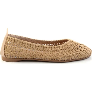 Camel Hasır Kadın Babet K01823124028