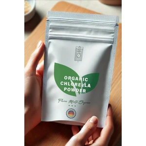 Organik Klorella Tozu 50G, Premium Chlorella Powder ( Glutensiz, Vegan, Katkısız )