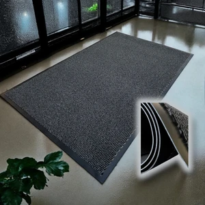 Chandler Home Sempre Koyu Gri, Kaymaz Taban, Kapı Paspası, Nem Alıcı Paspas, Işyeri Paspası, Apartman Içi Paspas