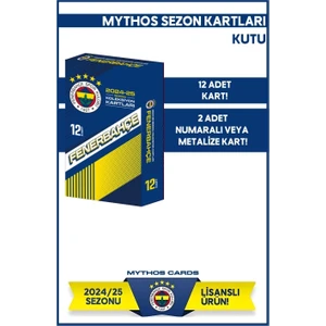Mythos Cards Fenerbahçe 2024-25 Sezon Kartları - Kutu