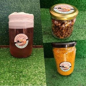 Kekik geven balı 850 Gr - polen 400 Gr - arı ekmeği 100 gr