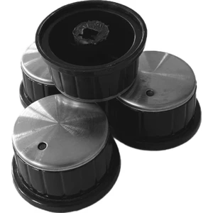 Setüstü Ocak Düğme Seti Siyah