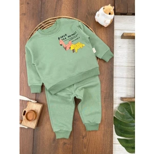 Kids Kingdom Yeşil Erkek Bebek Takım