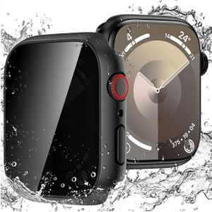 MMP Shop Watch Serisi 44MM Uyumlu Hayalet Kılıf Kasa ve Ekran Koruycu 360 Tam Koruma