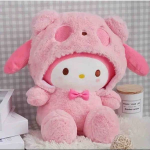 20X18CM Lisanslı Hello Kitty Cınnamoroll  Peluş Oyuncak