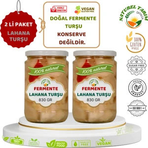 Doğal Fermente 2 Li Lahana Turşusu