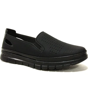 Siyah 4 Nokta Comfort Anatomik Ayakkabı