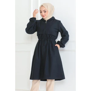 Orchid Style spor Kaşe Kaban