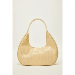Ted Baker Bej Croco Ay Kesimli Omuz Çantası Tbss25fsh012