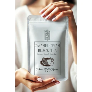 Premium Caramel Black Tea 100G, Karamel Aromalı Siyah Çay