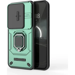 Huawei Nova 13 Kayar Kamera Kapağı, Döndürülmüş Halka Destekli Askeri Sınıf Darbeye Dayanıklı Koruyucu Kılıf (Yurt Dışından)